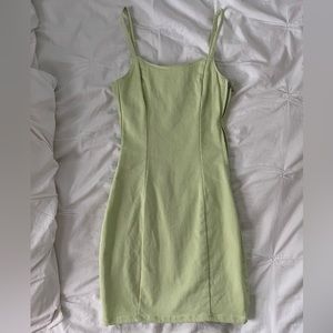 Light green denim dress💚